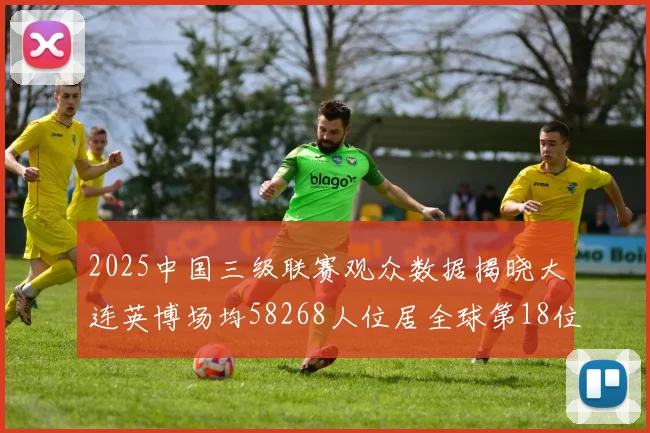 2025中国三级联赛观众数据揭晓大连英博场均58268人位居全球第18位